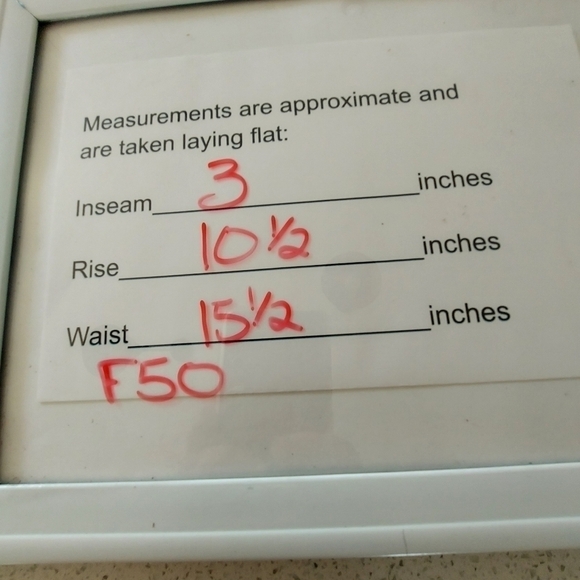 Vintage Levi's 565 Red Tag Denim Jean Shorts Sz 31 - Picture 2 of 7